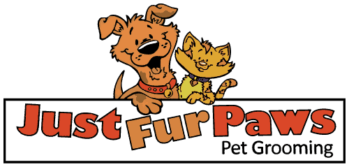 Logo for Just Fur Paws Pet Grooming
